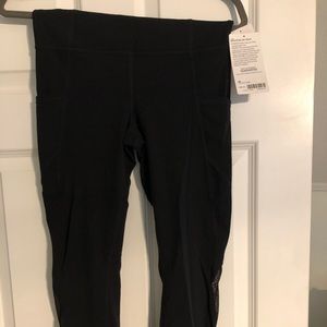 Brand New Black Athleta 7/8 Tight
